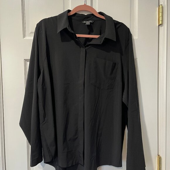 Athleta LS button down 1X - Picture 1 of 4